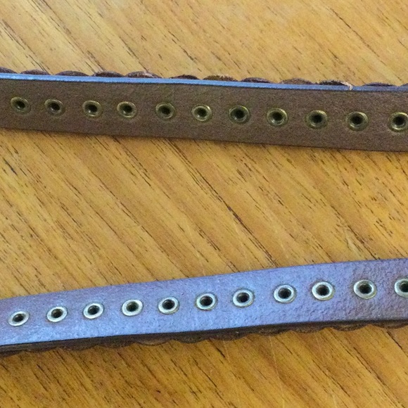 Elise M double length Leather Belt - Picture 7 of 7